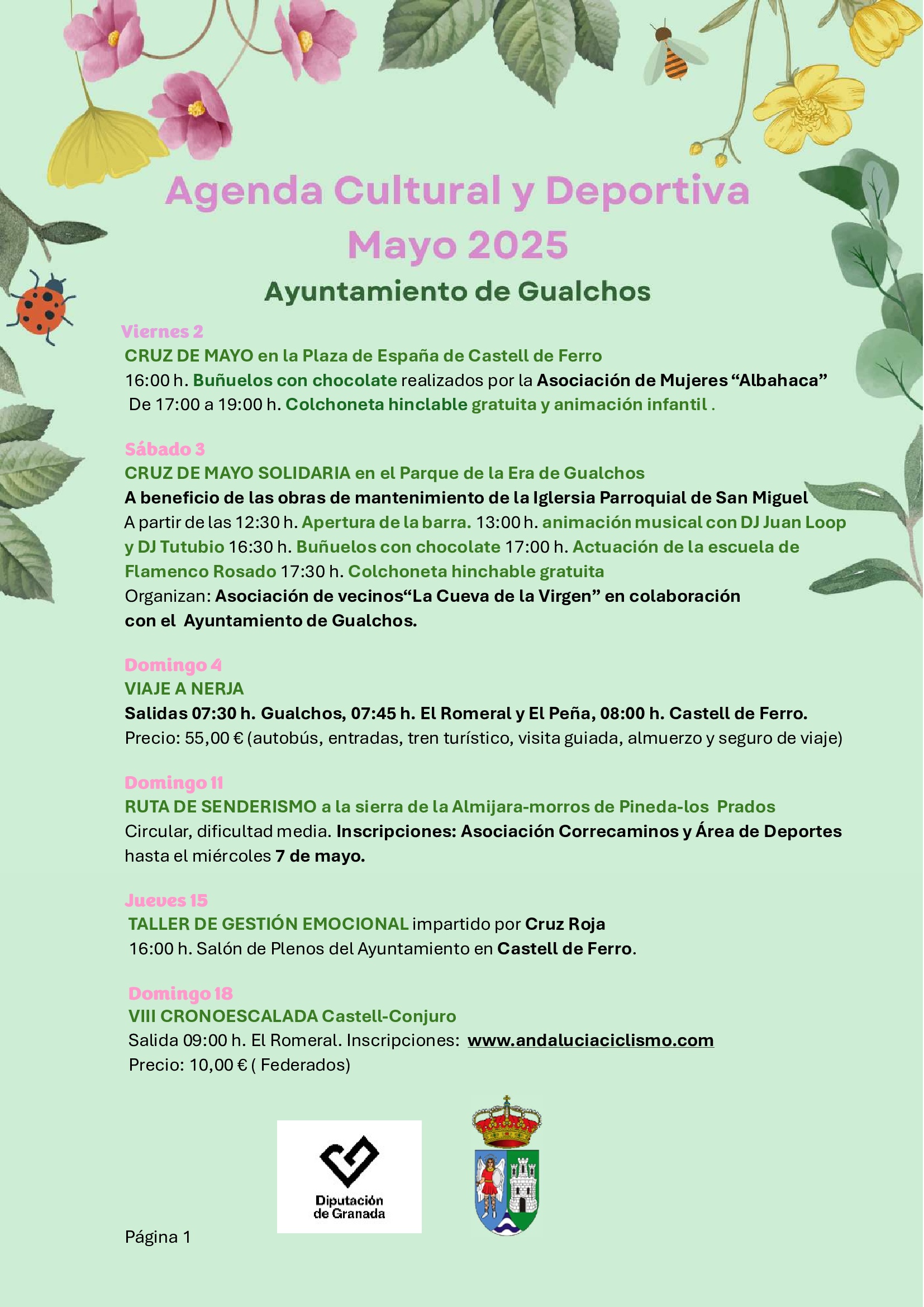 cartel del evento