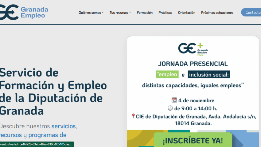 Programa Granada Empleo: Impulsa tu futuro laboral